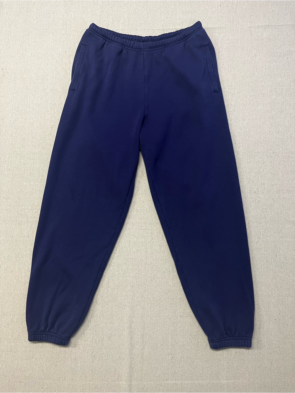 SKIMS Cozy Knit Fleece Jogger Sweatpants Blue Women’s Medium